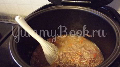 гречневая каша с фаршем в мультиварке
