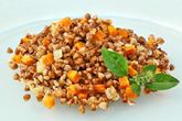 Гречневая каша с луком и морковью