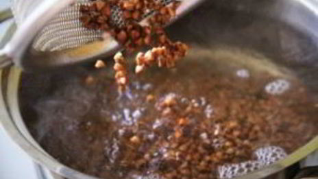 гречневая каша с маслом