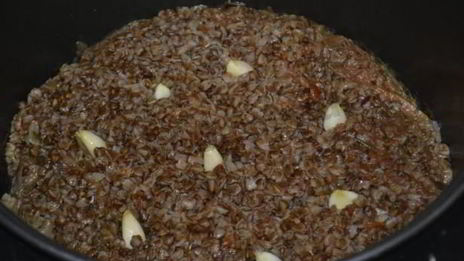 гречневая каша с мясом в мультиварке