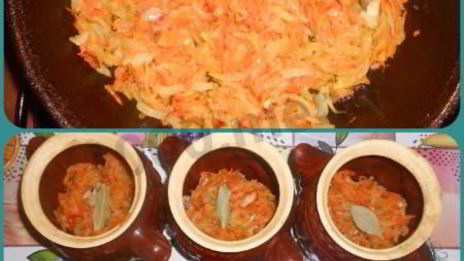 гречневая каша в горшочке в духовке с мясом