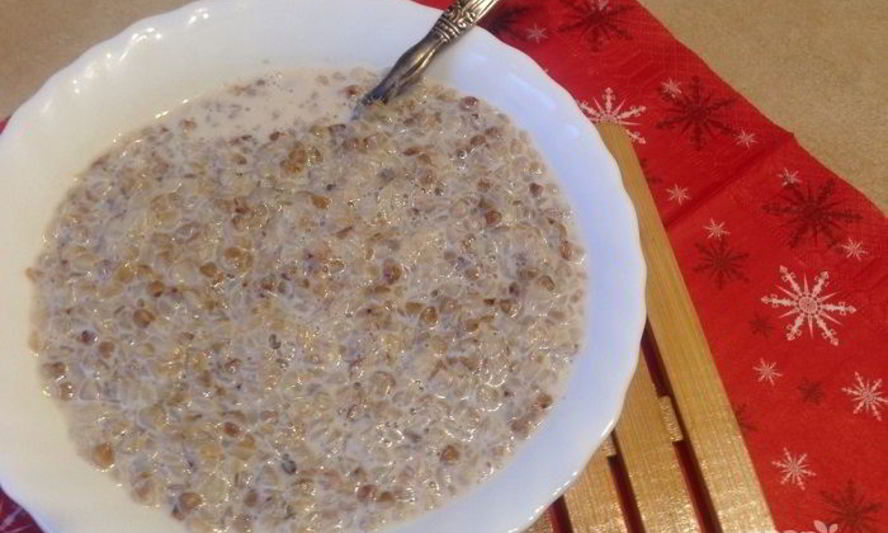 Рецепт гречневая молочная каша