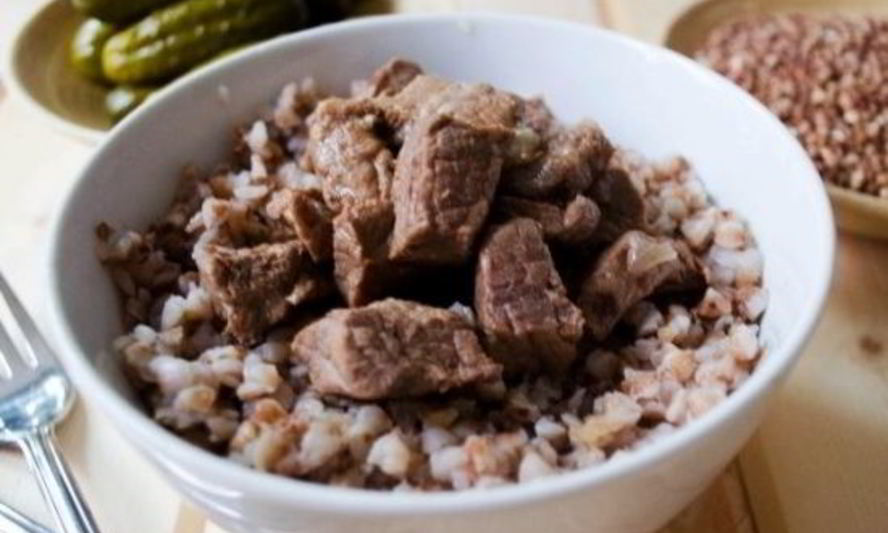 Рецепт каша гречневая с говядиной