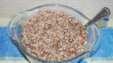 постная гречка с грибами