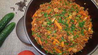 Жареная гречка