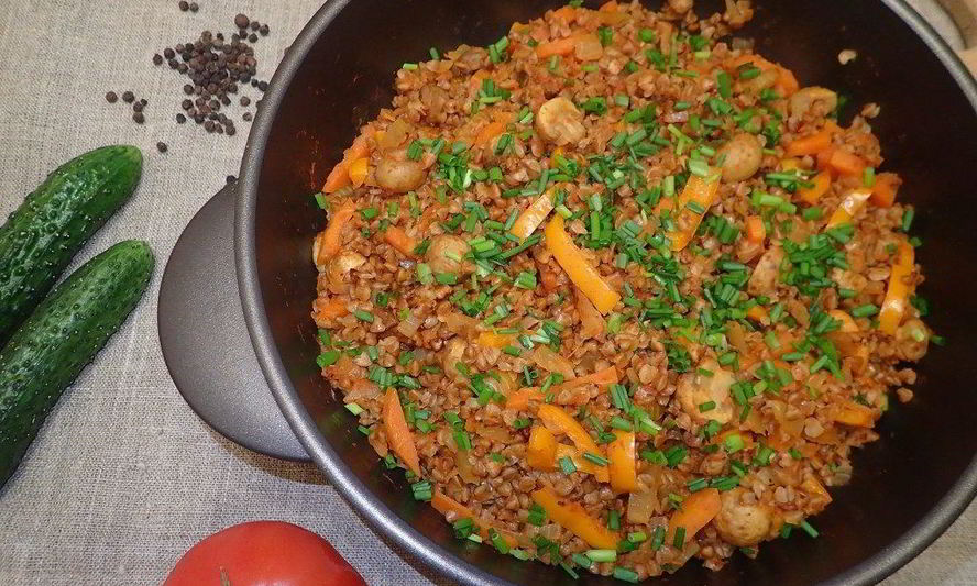 Рецепт жареная гречка