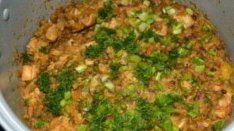 каша из чечевицы в мультиварке