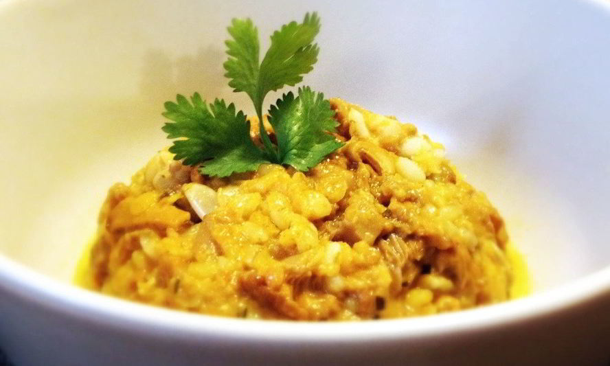 Рецепт каша из кускуса с лисичками, тыквой и кедровыми орешками