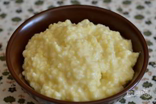 Каша из пшена на молоке