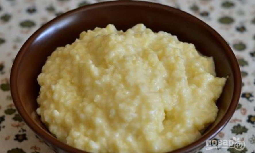Рецепт каша из пшена на молоке