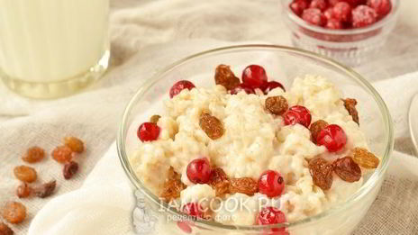 каша на молоке в мультиварке