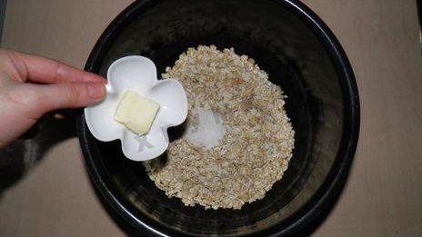 каша овсяная в мультиварке на молоке