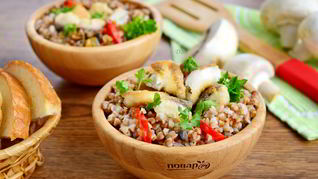 Каша по-Сибирски постная