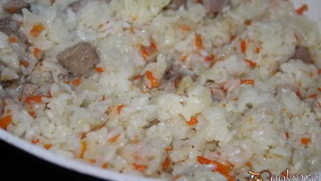 каша рисовая с индейкой