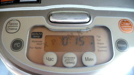 каша с грибами в мультиварке на воде