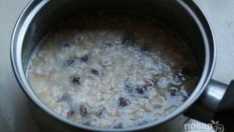 каша с сухофруктами