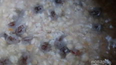 каша с сухофруктами