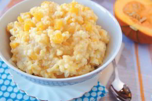 Каша с тыквой