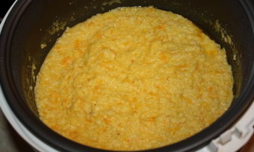 Рецепт каша кукурузная на молоке в мультиварке