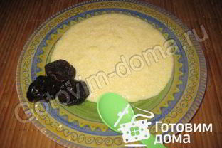 Каша кукурузная с черносливом