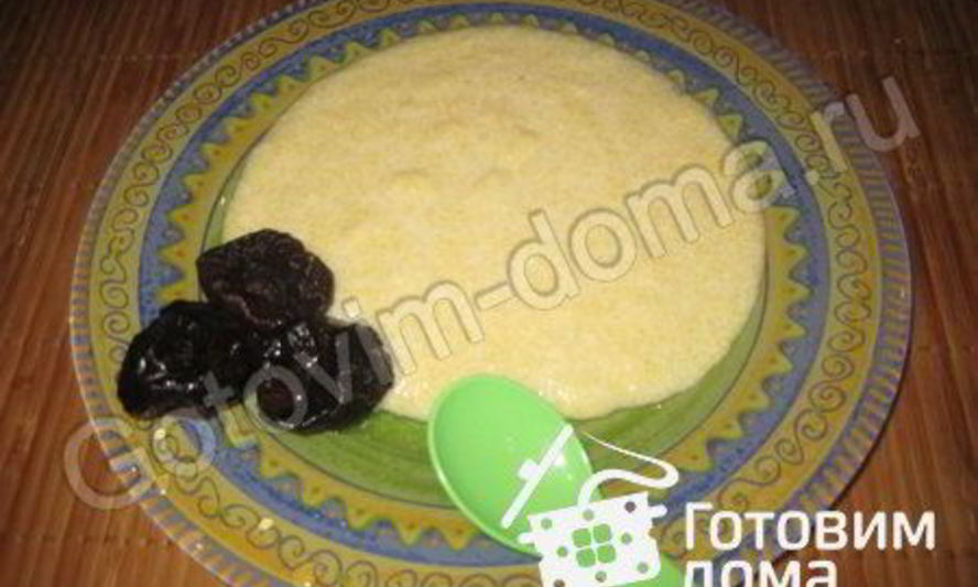 Рецепт каша кукурузная с черносливом