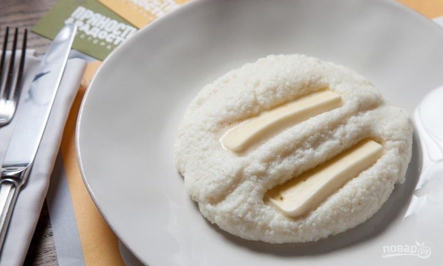 Рецепт каша мамалыга