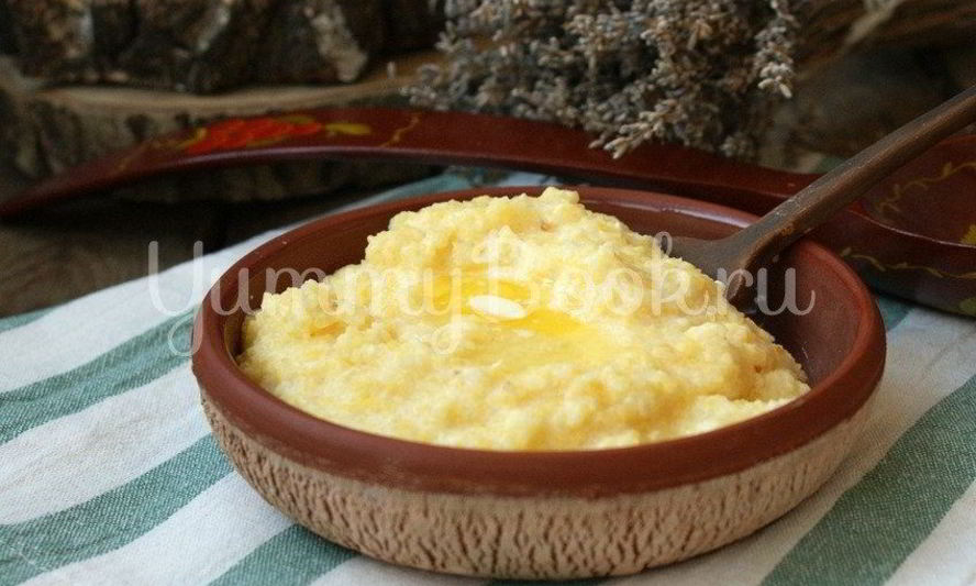 Рецепт кукурузная каша на молоке в мультиварке