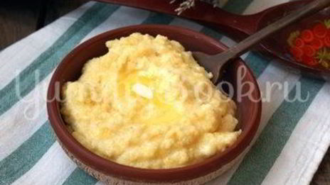 кукурузная каша на молоке в мультиварке