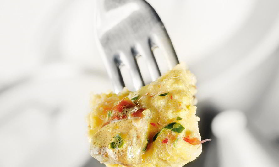 Рецепт кукурузная каша с грибами и шафраном