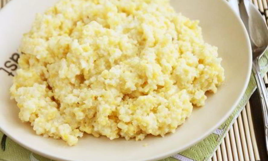 Рецепт кукурузная каша с кунжутом