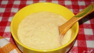 Кукурузная каша с сулугуни