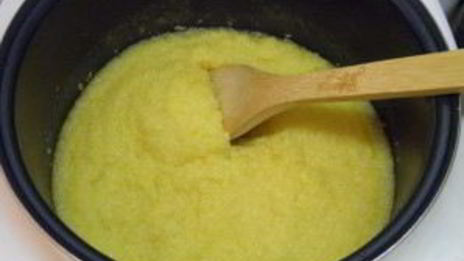 кукурузная каша с сыром