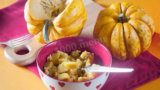 Кукурузная каша с тыквой на воде