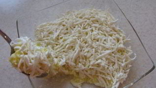 Мамалыга с брынзой