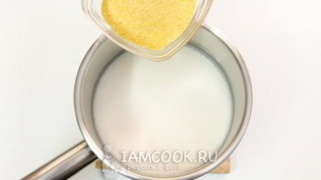 миндальная полента