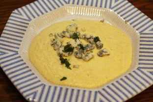 Полента с горгонзолой