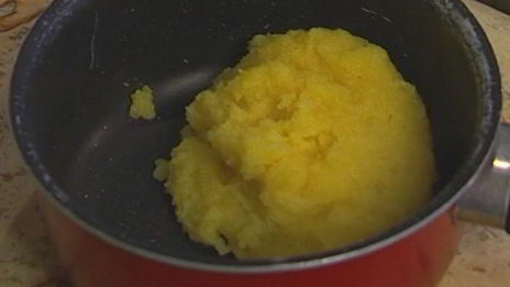 полента с горгонзолой