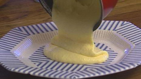 полента с горгонзолой