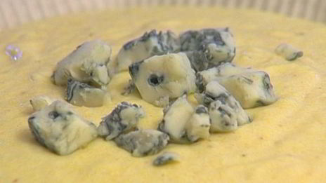 полента с горгонзолой