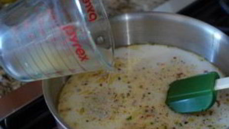 полента с помидорами