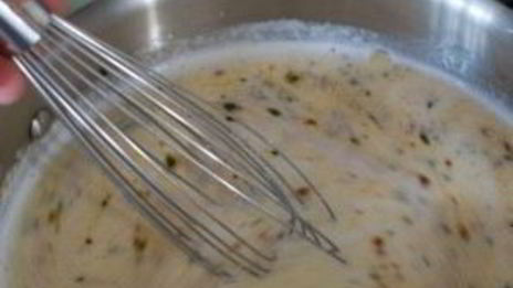 полента с помидорами