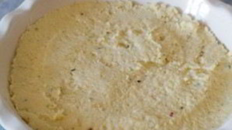 полента с помидорами