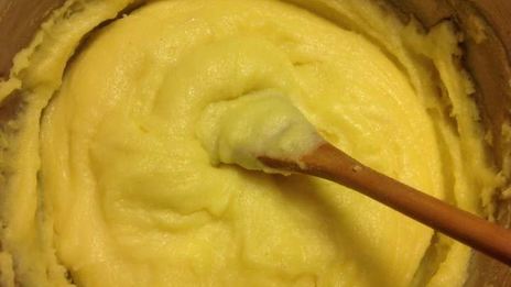 полента с сыром и помидорами