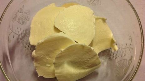 полента с сыром и помидорами