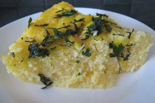 Сырная полента