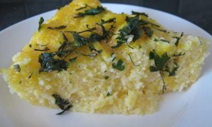 Рецепт сырная полента