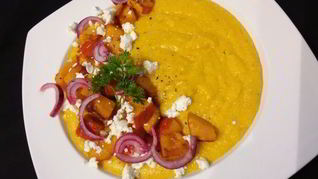 Тыквенная полента