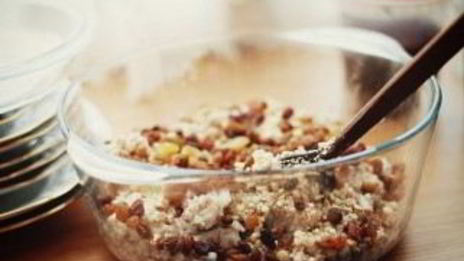 кутья с яблоками