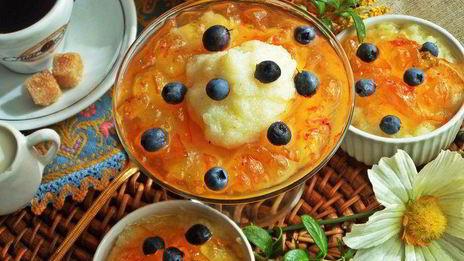 манная каша на десерт