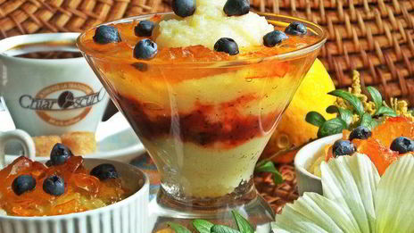 манная каша на десерт